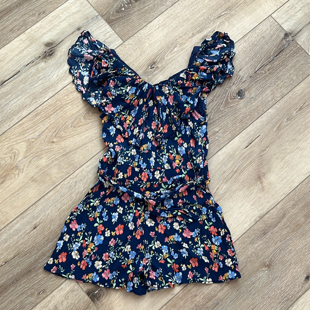 Buy 2 For $20 Zara Kids Casual Collection Short Jumpsuit Jumper All Over Sz 9